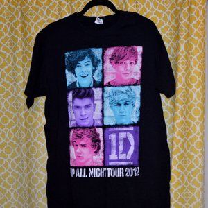 ONE DIRECTION 2012 TOUR SHIRT